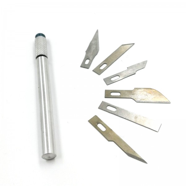 Hobby sada skalpel + 6 čepelí Hobby sada skalpel + 6 čepelí