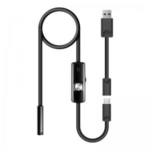 1m 8mm HD Android endoskop s LED