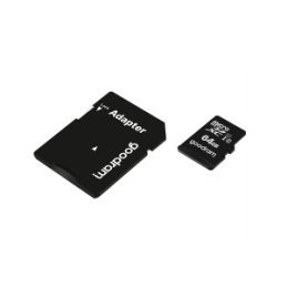 Karta micro-SD HC 64GB class 10 + adaptér SD