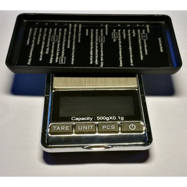 KL-117 Mini presná digitálna vrecková váha do 500g / 0,1g KL-117 Mini presná digitálna vrecková váha do 500g / 0,1g