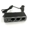 3-rozbočovač autozapalovačovej zásuvky s USB