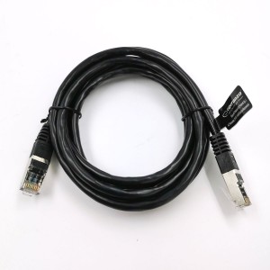 EB285K UTP CAT 6 patchcord kábel 2m čierny Esperanza