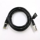 EB285K UTP CAT 6 patchcord kábel 2m čierny Esperanza