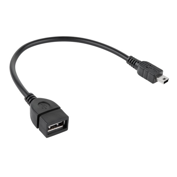 Cabletech OTG Kábel USB-A / miniUSB 20cm Cabletech OTG Kábel USB-A / miniUSB 20cm