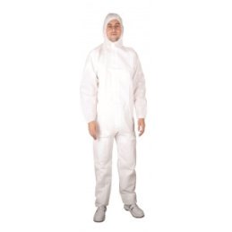 XXXL SMS Overal Guard biely jednorázový H4053