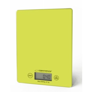 Esperanza EKS002W kuchynská váha Lemon zelená 5kg/1g