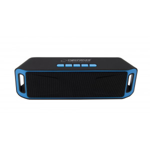 EP126KB Esperanza bluetooth reproduktor FM folk čierny / modrý