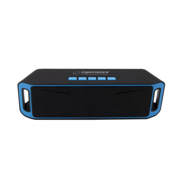 EP126KB Esperanza bluetooth reproduktor FM folk čierny / modrý