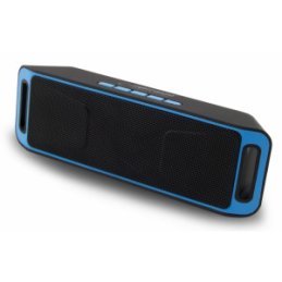 EP126KB Esperanza bluetooth reproduktor FM folk čierny / modrý