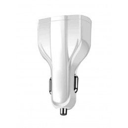Autonabíjačka QC 3.0 3x USB biela 3,1A