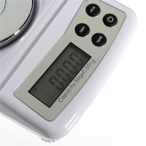 Klenotnícka digitálna váha do 50g / 0,001g