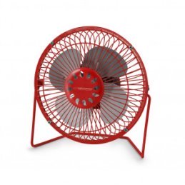 EA149R USB ventilátor Yugo červený 15cm