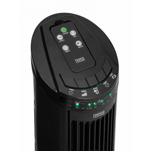 Tessa TSA8032 Stĺpový ventilátor s DO a LED panelom, 74 cm, čierny