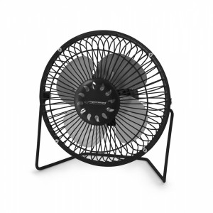 EA149R USB ventilátor Yugo čierny 15cm
