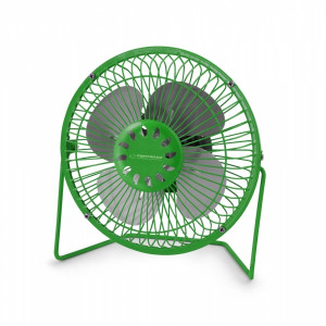 EA149R USB ventilátor Yugo zelený 15cm