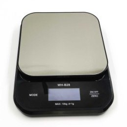 WeiHeng WH-B28 USB kuchynská vodeodolná váha do 10kg / 1g