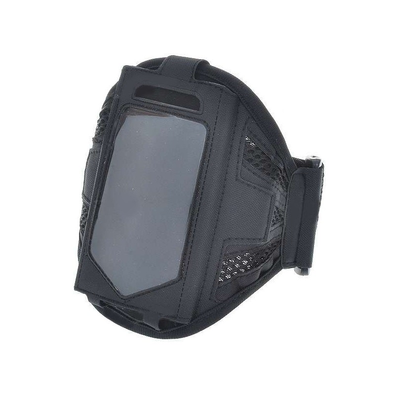 Športové púzdro na ruku pre iPhone 4 - čierne Športové púzdro na ruku pre iPhone 4 - čierne