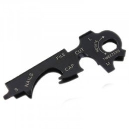 8v1 multifunkčný prívesok na kľúče čierny