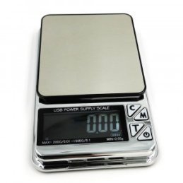 CD-123 Digitálna mikrováha s duálnym rozsahom 200g/0,01g/1500g/0,1g s USB napájaním