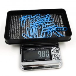 CD-123 Digitálna mikrováha s duálnym rozsahom 200g/0,01g/1500g/0,1g s USB napájaním