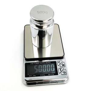 CD-123 Digitálna mikrováha do 500g/0,01g s USB napájaním