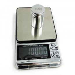CD-123 Digitálna mikrováha do 100g/0,01g s USB napájaním