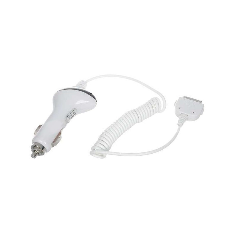 Autonabíjačka pre iPhone 3G/3GS/4 - Biela (DC12 ~ 24V) Autonabíjačka pre iPhone 3G/3GS/4 - Biela (DC12 ~ 24V)