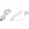 Autonabíjačka pre iPhone 3G/3GS/4 - Biela (DC12 ~ 24V)