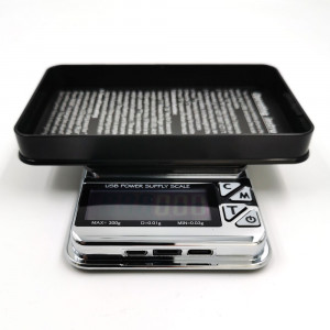 CD-123 Digitálna mikrováha do 300g/0,01g s USB napájaním