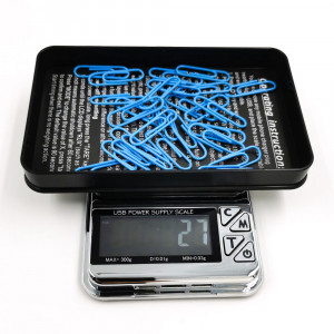 CD-123 Digitálna mikrováha do 300g/0,01g s USB napájaním