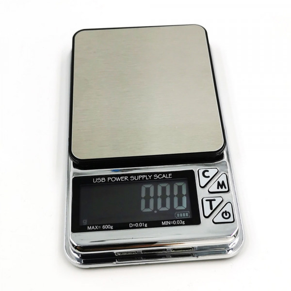 CD-123 Digitálna mikrováha do 600g/0,01g s USB napájaním CD-123 Digitálna mikrováha do 600g/0,01g s USB napájaním