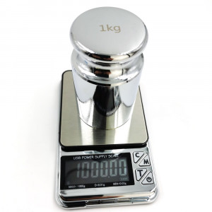 CD-123 Digitálna mikrováha do 1000g/0,01g s USB napájaním