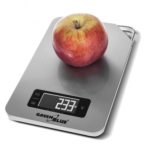 GreenBlue GB170 Digitálna kuchynská váha s časovačom do 5kg/1g GreenBlue GB170 Digitálna kuchynská váha s časovačom do 5kg/1g