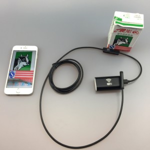 Wifi endoskop pre iOS, Android, Windows 3,5m, Hard