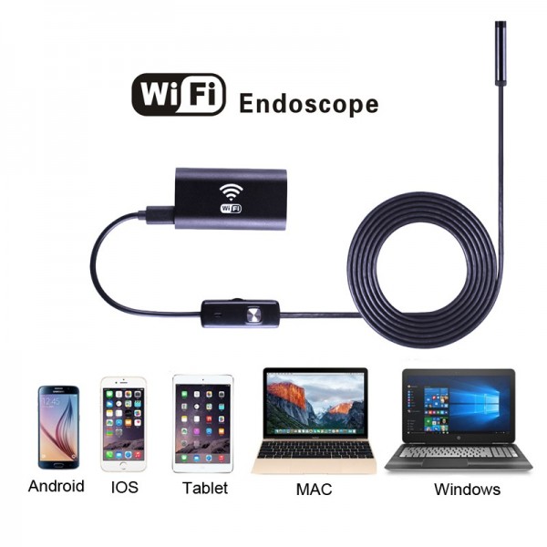 Wifi endoskop pre iOS, Android, Windows 10m