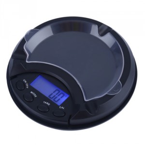 Digitálna váha v tvare popolníka do 100g / 0,01g