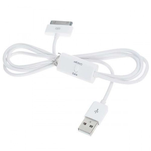 USB datový a nabíjací kábel pre iPod, iPhone 3GS, iPhone 4 1m