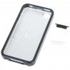 Ochranné puzdro pre iPhone 4 s protiprachovou krytkou čierne