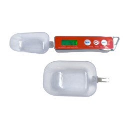 DS-01R Lyžicová váha dual 100g/0,01g-500g/0,1g červená