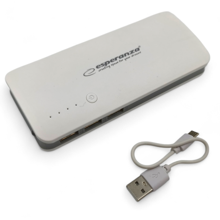 Esperanza EMP106WE Power banka 8000mAh - bielo-sivá