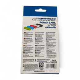 Esperanza EMP106WE Power banka 8000mAh - bielo-sivá