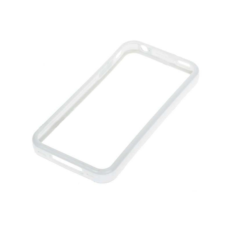Štýlový Ochranný rám pre iPhone 4 - biely Štýlový Ochranný rám pre iPhone 4 - biely