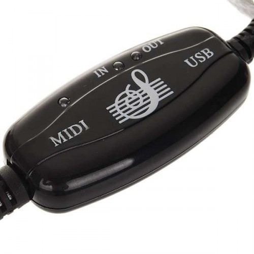 USB na MIDI kábel s 16 MIDI vstupy / výstupy (1.8-Meter)