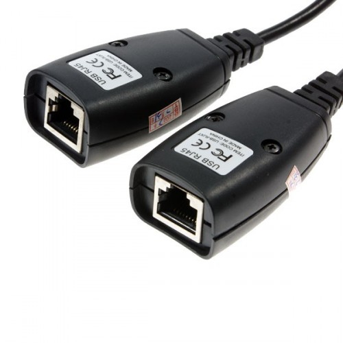 USB cez RJ45 predlžovačka pár 45m max