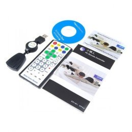 Super kompaktný diaľkový ovládač s USB prijímačom